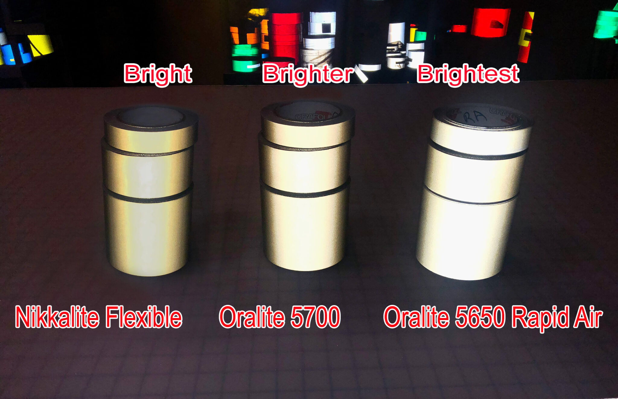 Black Retro Reflective Tape Reflective Tape Pictures & Specifications