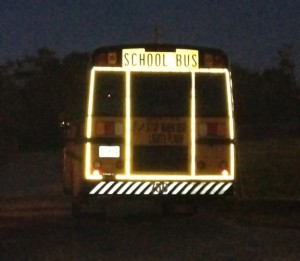 school bus reflective tape