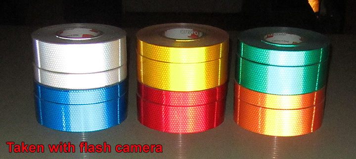 4M X 50mm SILVER Oralite High Intensity Prismatic Reflective Tape Self Adhesive 