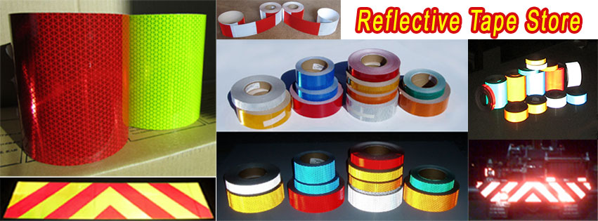High Quality New 2 Stripes of Reflective Tapes Choose Colour You Need 